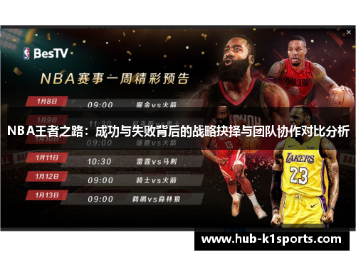 NBA王者之路：成功与失败背后的战略抉择与团队协作对比分析
