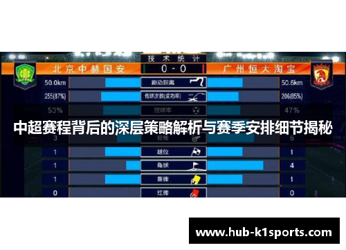 中超赛程背后的深层策略解析与赛季安排细节揭秘